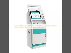 Uzaktan yönetim ATM nakit para yatırma makinesi Otomatik kasaya makinesi ATM nakit para yatırma makinesi