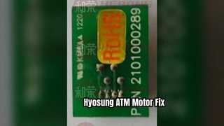 Hyosung CDU Kelepçe Motoru 5640000125 ATM Parçaları