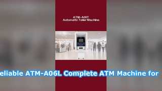 Bankacılık ve Perakende İşletmeleri için Güvenilir ATM-A06T Eksiksiz ATM Makinesi