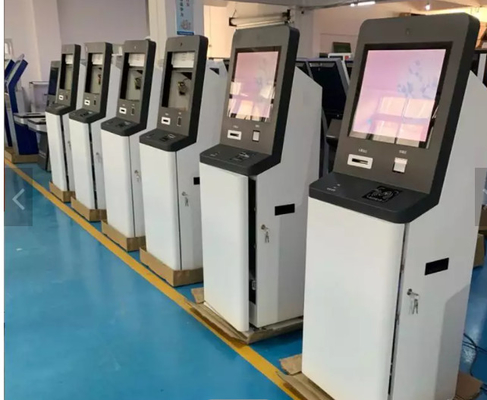 self servis atm makinesi muhabir yazıcı döner dokunmatik ekran kiosk açık ödeme