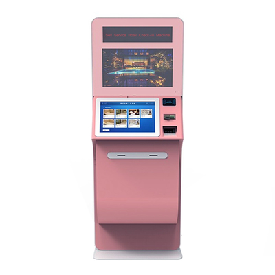 19 İnç Dokunmatik Ekran Self Servis Otel Check-in Kiosk Makinesi OEM Makinesi