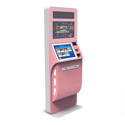 19 İnç Dokunmatik Ekran Self Servis Otel Check-in Kiosk Makinesi OEM Makinesi