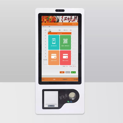 Ödeme kiosku Self Servis POS Kiosk Etkileşimli Android Dokunmatik Ekran