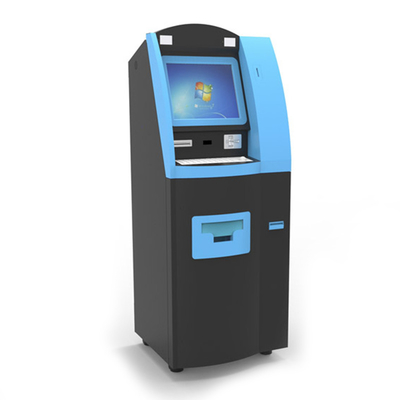 19 İnç Dokunmatik Ekran Self Servis ATM Para Çekme Makinesi Geri Dönüşüm Otomasyon Kiosku