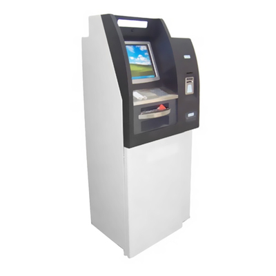 Banka için 17 İnç Nakit Depozito ATM Makinesi Bankamatik Kiosk