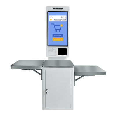 Süpermarket İçin Self Servis Check Out Kiosk Ödeme POS Makinesi