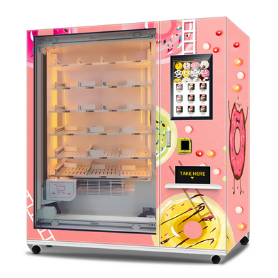 Kapalı için CCC FCC Salata Taze Gıda Otomatı Kiosk