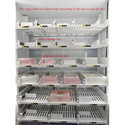 Kapalı için CCC FCC Salata Taze Gıda Otomatı Kiosk