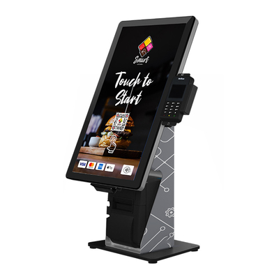 Restoran Ofisi Öğle Yemeği Yemekleri için 23 İnç Self Servis Kiosk