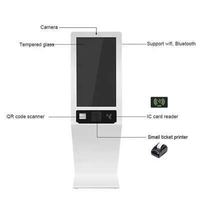 Kart Verme Notu Recycler Makbuz Yazıcısı Self Servis Kiosk Makinesi