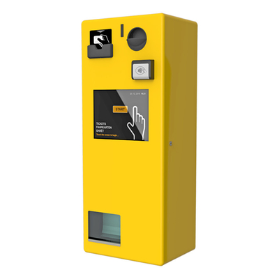 Kamu Alanı için 22 İnç Self Servis Bilet Otomatı Ödeme Kiosk Makinesi
