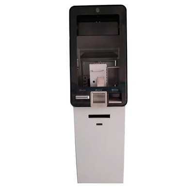 2.7'' CMOS Kamera Banka ATM'leri Çift Dokunmatik Ekranlı Nakit Alıcılı RFID