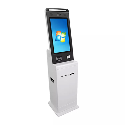 Otel Kiosk Makinesinde 24 İnç Dokunmatik Ekran Self Servis Kiosk Check