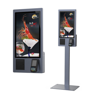 Servis Siparişi Ödeme Makinesi Self Servis Kioskları Restoranda Servisli Sağlık Servis Self Kiosk