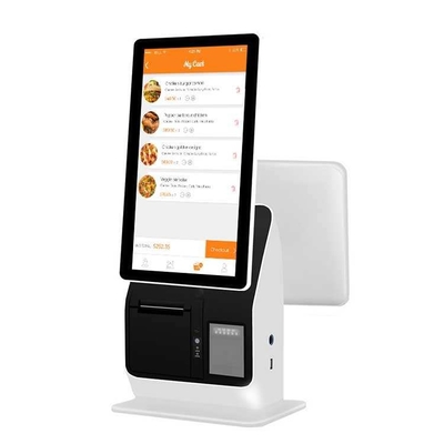 Dokunmatik ekran self servis sipariş fatura ödeme bağımsız self servis kiosk