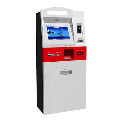 Banka için Dokunmatik Ekran Kendinden ATM Makinesi Vezne Nakit Verme Makinesi