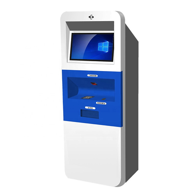 Banka için Dokunmatik Ekran Kendinden ATM Makinesi Vezne Nakit Verme Makinesi