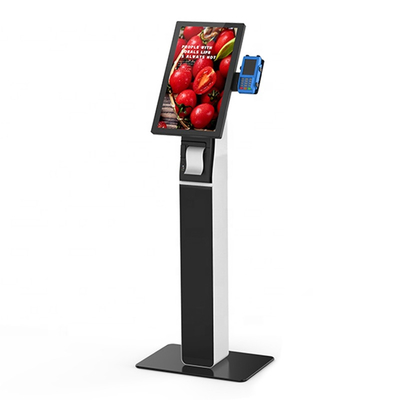 İç Mekan için Dokunmatik Ekran Self Servis Kiosk Kendinden Sipariş Ödeme Makinesi