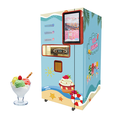 Otomatik Self Servis Dondurma Otomatı Otomatik Ödeme Kiosku