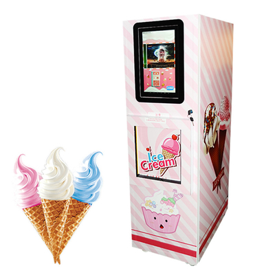 Otomatik Self Servis Dondurma Otomatı Otomatik Ödeme Kiosku
