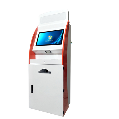 Self Servis LCD Bilet Kiosk Otomatik Dokunmatik Ekran Ödeme Makinesi