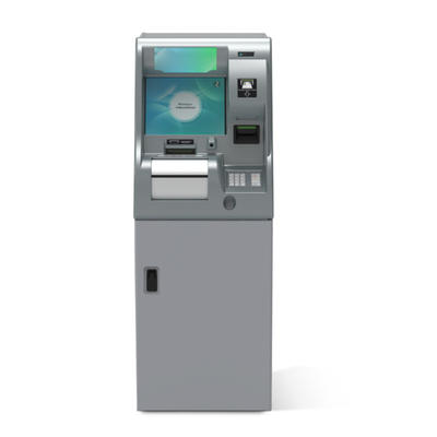 ATM nakit para yatırma makinesi inç dokunmatik ekran bozuk para kontrolü