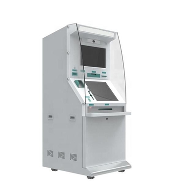 Nakit para yatırma makinesiBanka Kiosk Ödemeleri İçin Çift Ekranlı Para Yatırma Makinesi