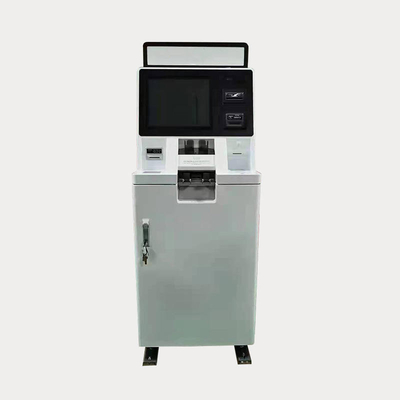 Akıllı Para Çekme ATM Makinesi Para Yatırma ve Çekme Bankası Ekran Kabini