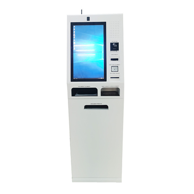 Zemin Ayaklı 19 İnç A4 Baskı Self Servis Belge Tarayıcılı Kiosk