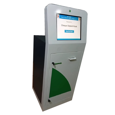 Banka Çek Kiosk Ödemeleri İçin Dokunmatik Ekran Para Yatırma Makinesi