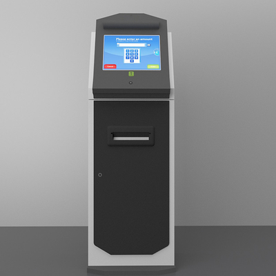 Kapalı için 21 İnç Ödeme Kiosk Self Servis Ekran IC Kart Okuyucu Kiosk