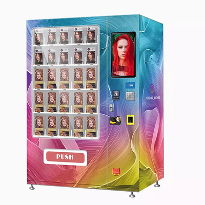 Otomatik Satış Makinesi Kiosk Dudak Rengi Saç Boyası Güzellik Bakım Ürünleri 19 Inç Dokunmatik Ekran