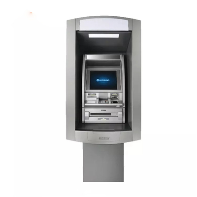 Parmak İzi Self Servis Atm Para Yatırma Makinesi Para Sayma Makinesi Kiosk Otomatik Vezne