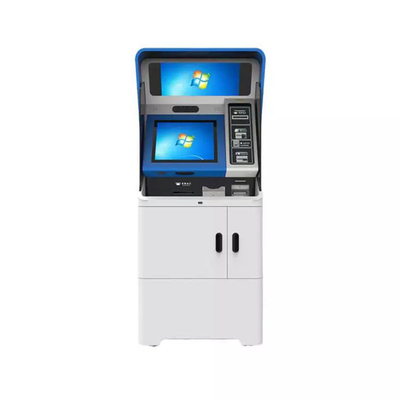 Banka Trafik Sistemlerinde 128GB Tek Ekran ATM Para Çekme Makinesi