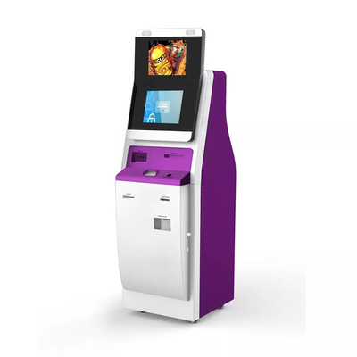 CPU I3 120G ATM Bankamatik Çift Dokunmatik Ekran Self Servis Kiosk