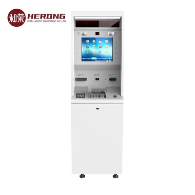 Yüksek Güvenlik Lobisi CRM Para Bülten ATM Makinesi Nakit Geri Dönüşüm Sistemi