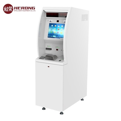 Yüksek Güvenlik Lobisi CRM Para Bülten ATM Makinesi Nakit Geri Dönüşüm Sistemi