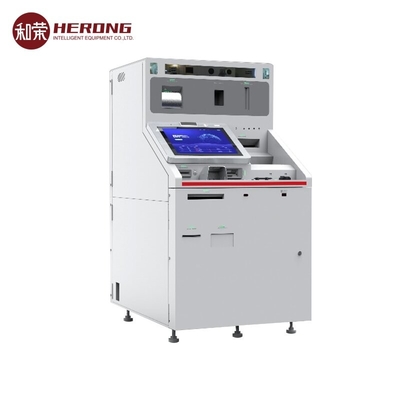 850mm Genişlik Akıllı Banka Makinesi Lobisi STM 19 Inç Finansal Ekipman