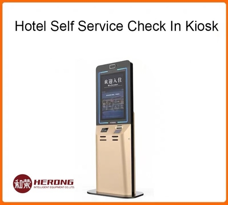 Otel Self Servis Kiosk 32 inç ekran 50nits kapasitif dokunma ile.