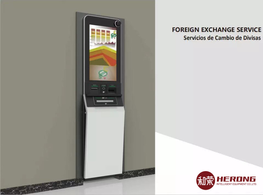 Tamamen Otomatik Kendi Kendine Hizmet Döviz Değiştirme Makinesi Sol Sağ Multimedia Hoparlörü