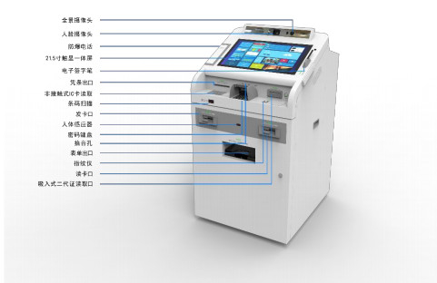 Akıllı Verimli Çok Fonksiyonlu Bankacılık Ekipmanı 300DPI Anlık Kart Baskı Makinesi