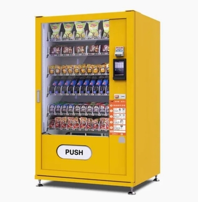 Atıştırmalıklar için satış makinesi Gıda Selfserv Akıllı Açık Açık Dahili Bölüm Makinesi