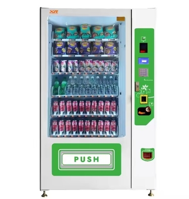 Gıda için kendi kendine hizmet veren satış makinesi 24 saatlik çevrimiçi elektrikle çalışan konveyör kiosku