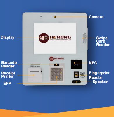 Nakitsiz KIOSK-K06W Kullanıcı dostu Yüksek Akıllı