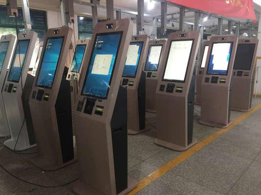 Oda Kartı Dağıtıcı ile ODM FCC Müşteri Hizmetleri Kiosk Kendinden Ödeme Makinesi