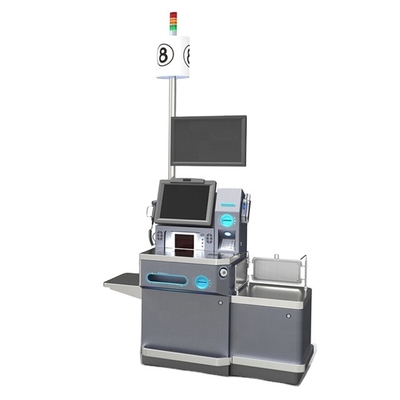 Özelleştirilmiş Süpermarket Self Servis POS Kiosk Kasiyer Makinesi 12V