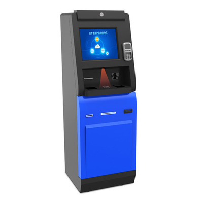 8GB Dokunmatik Ekran Para Yatırma Makinesi Kiosk Döviz Alım Satım ATM Makinesi
