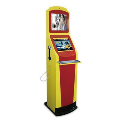 Mikrofonlu İki Ekranlı Piyango Selfcheck Dış Mekan Bilgi Kiosku