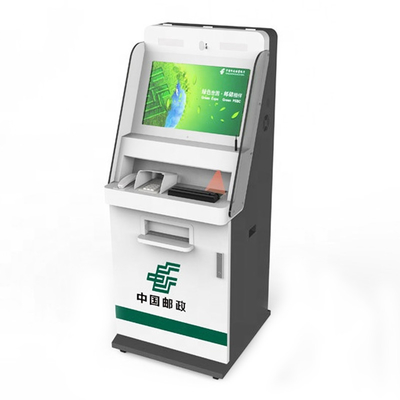 60GB 125GB Self Servis Akıllı Banka ATM Nakit Para Yatırma Makinesi Yüksek Güvenlik