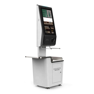Süpermarket Checkout için 21 İnç Çok Fonksiyonlu Self Servis POS Kiosk Makinesi